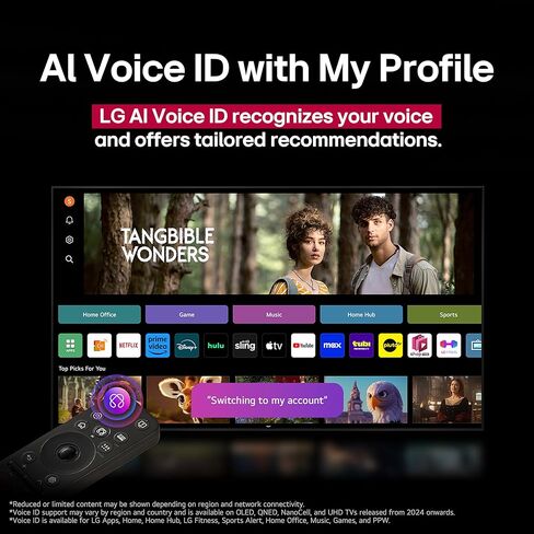 LG 55 بوصة فئة OLED EVO AI 4K C5 Series Smart TV W/Dolby Atmos ، Dolby Vision ، HDR10 ، AI Super Upscaling 4K ، Movidmaker Mode ، Wow Orchestra ، Alexa Breanting (OLED55C5PUA ، 2025) in Saudi Arabia