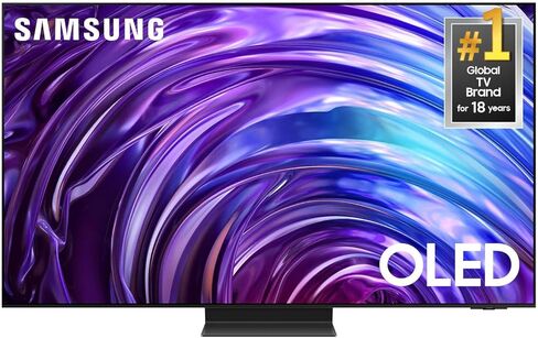 Samsung QN65S95DAFXZA 65 Inch OLED 4K Smart TV with Dolby Atmos with a Samsung HW-Q990D 11.1.4ch Soundbar with True Dolby Atmos Sound (2024) in Kuwait