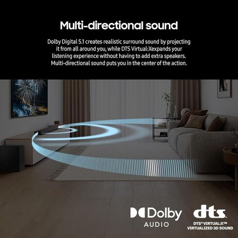 Samsung QN65S95DAFXZA 65 Inch OLED 4K Smart TV with Dolby Atmos with a Samsung HW-Q990D 11.1.4ch Soundbar with True Dolby Atmos Sound (2024) in Kuwait
