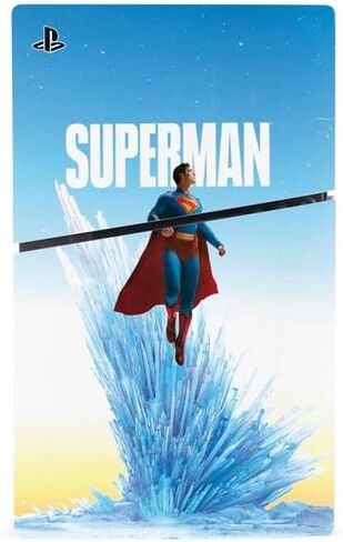 Skinit Decal Gaming Skin Compatible with PS5 Slim Digital Edition Console - Officially Licensed Superman 2025 Superman & Krypto Watch The Earth Design in Saudi Arabia