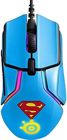 Skinit Decal Other Skin Compatible with SteelSeries Rival 600 Gaming Mouse - Officially Licensed Superman 2025 Superman & Krypto Watch The Earth Design in Saudi Arabia