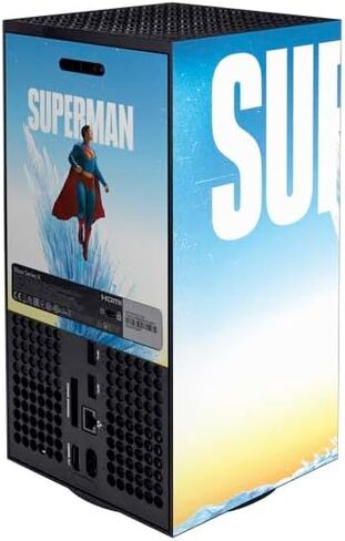 Skinit Decal Gaming Skin Compatible with Xbox Series X Digital Edition Bundle - Officially Licensed Superman 2025 Superman & Krypto Watch The Earth Design in Kuwait