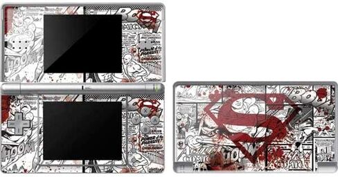 Skinit Decal Gaming Skin Compatible with DS Lite - Officially Licensed Superman 2025 Superman & Krypto Watch The Earth Design in Saudi Arabia