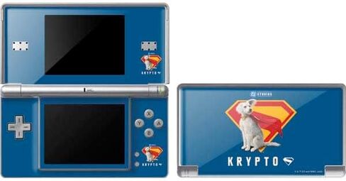 Skinit Decal Gaming Skin Compatible with DS Lite - Officially Licensed Superman 2025 Superman & Krypto Watch The Earth Design in Saudi Arabia