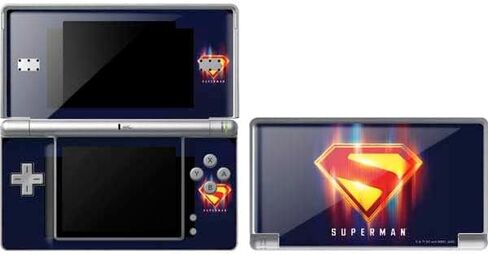Skinit Decal Gaming Skin Compatible with DS Lite - Officially Licensed Superman 2025 Superman & Krypto Watch The Earth Design in Saudi Arabia