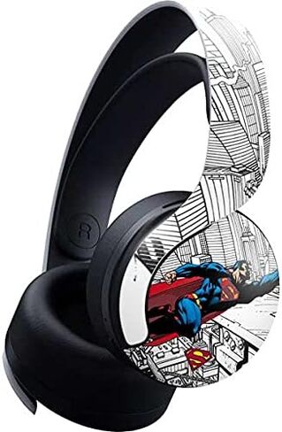 Skinit Decal Gaming Skin Compatible with Pulse 3D Wireless Headset for PS5 - Officially Licensed Superman 2025 Superman & Krypto Watch The Earth Design in Saudi Arabia