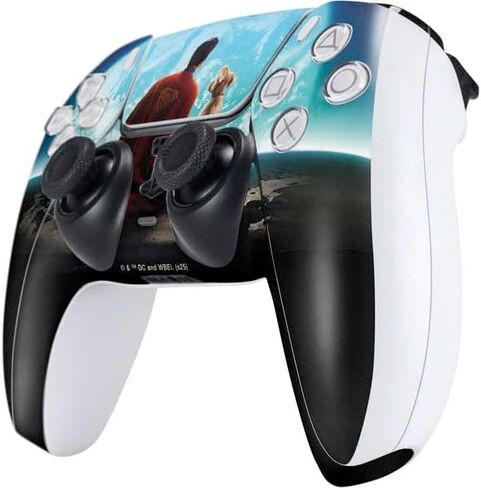 Skinit Decal Gaming Skin Compatible with PS5 Controller - Officially Licensed Superman 2025 Superman & Krypto Watch The Earth Design in Kuwait