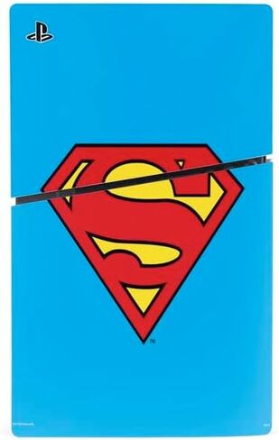 Skinit Skinit Gaming Gaming Continciped مع PS5 Slim Disk Console - Superman Superman 2025 Superman & Krypto Watch The Earth Design in Kuwait