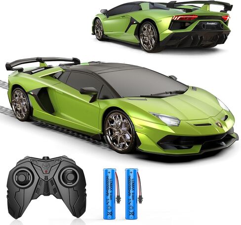 AEROQUEST 1:16 Lamborghini Remote Control Car （Green） in Saudi Arabia