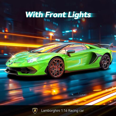 AEROQUEST 1:16 Lamborghini Remote Control Car （Green） in Saudi Arabia