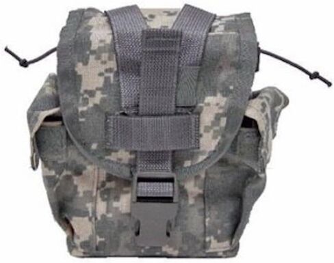 حقيبة أدوات كانتين MOLLE II العسكرية الرسمية للولايات المتحدة (ACU، MultiCam/OCP، Desert Camo/DCU) in Kuwait