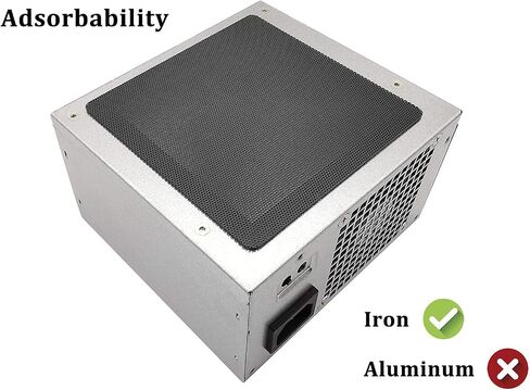 120mm PC Computer Case Fan Magnetic Frame Dust Filter Screen Dustproof Case Cover, Ultra Fine PVC Mesh, Black Color - 4 Pack in Kuwait