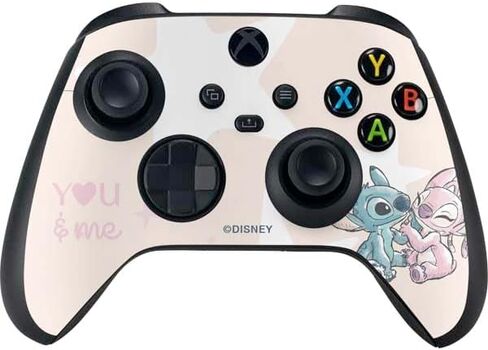 Skinit Skinit Gaming Gaming Skin متوافق مع وحدة التحكم Xbox Series X - Disney Lilo مرخص رسميًا وتصميم نمط حرف غرزة in Kuwait