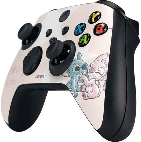 Skinit Skinit Gaming Gaming Skin متوافق مع وحدة التحكم Xbox Series X - Disney Lilo مرخص رسميًا وتصميم نمط حرف غرزة in Kuwait