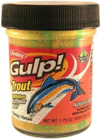 Berkley Gulp! Trout Dough , Marshmallow Cluster, 1-4/5 oz in Saudi Arabia