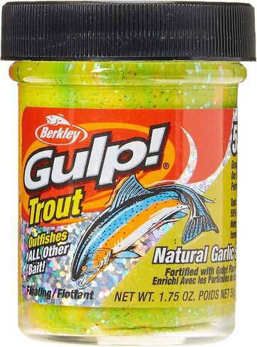 Berkley Gulp! Trout Dough , Marshmallow Cluster, 1-4/5 oz in Saudi Arabia