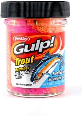 Berkley Gulp! Trout Dough , Marshmallow Cluster, 1-4/5 oz in Saudi Arabia
