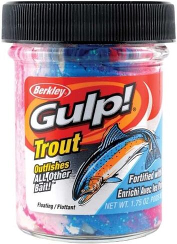 Berkley Gulp! Trout Dough , Marshmallow Cluster, 1-4/5 oz in Saudi Arabia