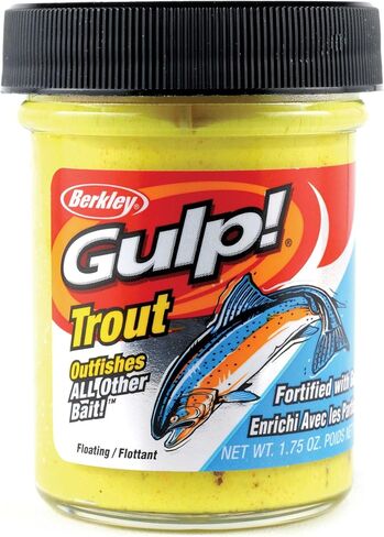 Berkley Gulp! Trout Dough , Marshmallow Cluster, 1-4/5 oz in Saudi Arabia