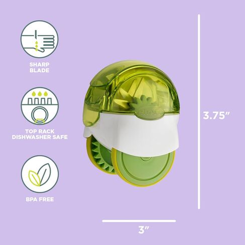 Chef'n 102-663-011 GarlicZoom Garlic Chopper, XL, Green in Kuwait