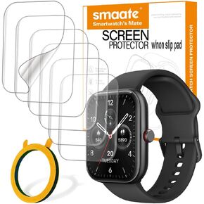 smaate 3D Screen Protector Compatible with TOZO S3 1.83" Smart Watch (Answer/Make Calls)