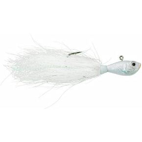 SPRO SBTJW-1/2 Prime Bucktail Jig, 1/2-Ounce, White