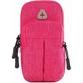 Arm Band for Phone for Running Sports Armband for Waterproof Universal Cell Phone Arm Bag for Phone Holder (Pink)
