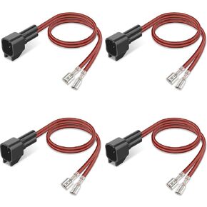 4 Pcs Professional 72-5602 Speaker Harness,Thicker Longer Speaker Wire Harness Replacement Adapter Connector,72-5602 Audio Cable for Ford F150 Escape Focus Fusion Explorer Edge Mazda