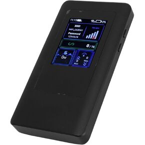 5G WiFi6 LTE Mobile Hotspot for Travel, International Band Router, Portable Internet Devices with Sim Card Slot, 16 Connected Devices, Corsless Modem, Generic2w4pkhxr5c