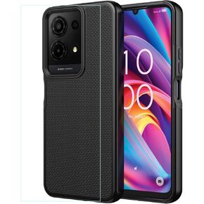 for TCL K32 5G Case with Screen Protector,K32 Phone Case Dual Layer Heavy Duty Protection,Slim Lightweight Rugged Military Grade Shockproof Corner Cover for TCL K 32 T513V Blue