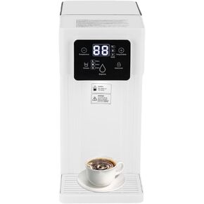Instant Hot Water Dispenser with 3 Temperature Settings, 3L Super Large Water Tank, Desktop Electric Kettle & Adjustable Volume for Home, Office, Gym