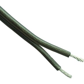 Stinger SHW512G 100 -Foot of 12 Gauge Matte Gray Speaker Wire, Gray