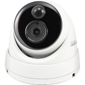 Swann Add-on NVR Master Series Camera Dome Security مع فيديو 4K Ultra HD ، التصميم الداخلي أو الخارجي ، الغسق إلى Dawn Color Night Vision بالإضافة إلى اكتشاف الحرارة والحركة الحقيقية (متجددة)