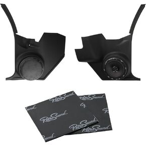 RetroSound KPC236872A-652-M Black Kick Panel (1968-72 Chevelle/GTO)