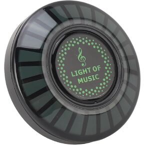 RGB Car Sound Lamp with Strong Magnetic Attraction, Dynamic Rhythm, Stereo Lighting, Start for Car Illumination and Photography