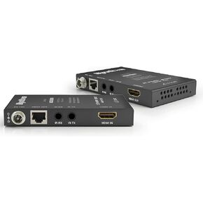 WyreStorm EX-70-G2 4K UHD Extender Set with HDCP 2.2, 2 Way PoH and CEC Passthrough, Up to 4096x2160p 60Hz 4:2:0 8bit, 18V DC 1A