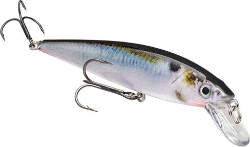 Strike King (HCKVDJ200-699) KVD Jerkbait 2-Hook Fishing Lure, 699 - Natural Shad, 3/8 oz, Weight Transfer System in Saudi Arabia