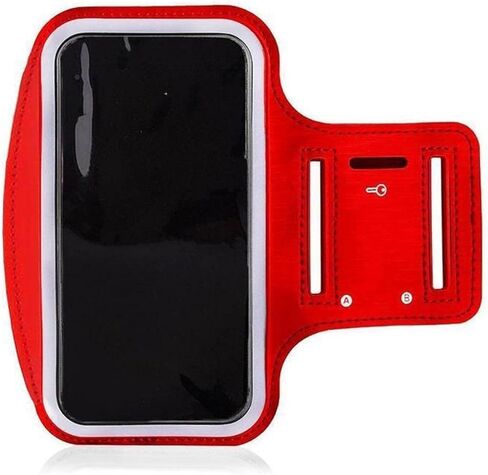 فرقة ذراع للهاتف لتشغيل غطاء حقيبة Holder Running Sport لـ 4-6 بوصات للياقة البدنية ، معدات حقيبة حافظة للذراع (أحمر) in Kuwait
