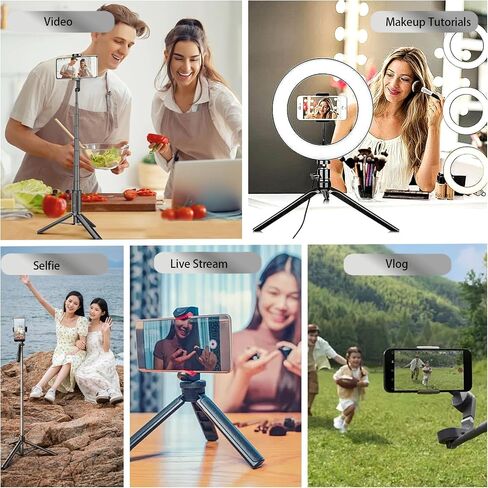 Phone Vlog Selfie Monitor Screen, Magnetic Vlog Selfie Monitor Screen with Remote Control, Wireless Back Camera Monitor for Vlog Live Stream TikTok YouTube, Compatible with iPhone & Android (Grey) in Saudi Arabia