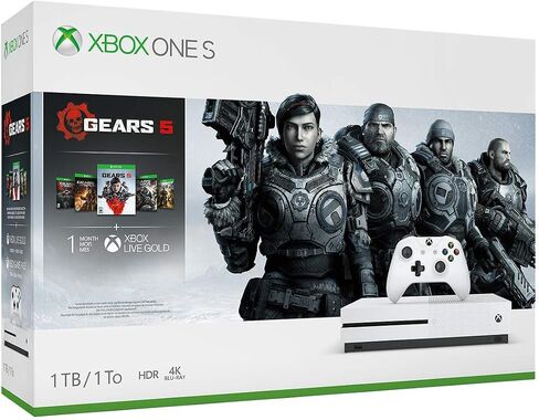 Xbox One S 1TB Console - Gears 5 Bundle (متجدد) in Kuwait