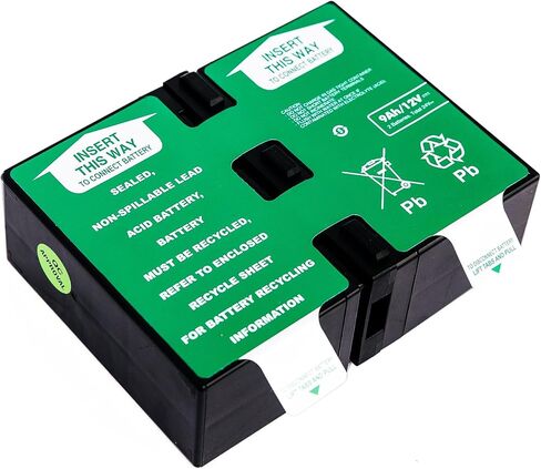 APCRBC124-UPC Replacement Battery for APC Back UPS (Pro) 1300/1500VA Battery Backup | – Compatible with RBC124 & BX1500M, BR1300G, BX1500G, BR1500G – Upgrade Parts Company in Saudi Arabia