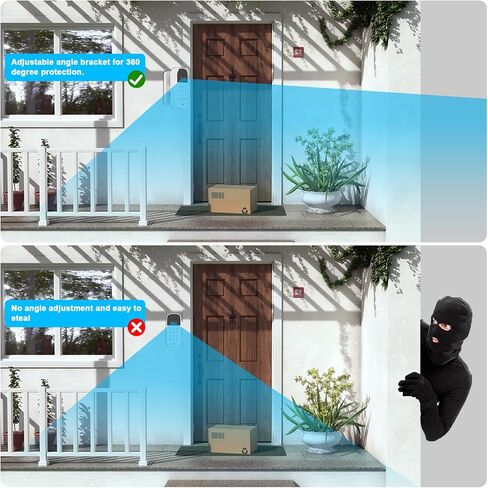 iTODOS 2 Pack كابل طاقة ومحول طاقة بطول 20 قدم/6 متر متوافق مع Blink Outdoor 4 (الجيل الرابع)، مقاوم للطقس في الهواء الطلق، كابل شحن مسطح للكاميرا Blink (ليس لـ Blink XT3/XT2/Mini) - أسود in Kuwait