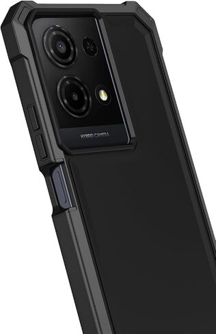 لحالة TCL K32 5G مع واقي الشاشة ، للحصول على TCL T513V CASE CASE PULLE PROGENT PROTION PRIT PCER POCPER الناعم الناعم ، حالة الهاتف الثقيلة للحماية من TCL K32 T513V أسود in Kuwait