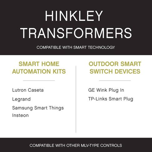 Hinkley Landscape Transformer – Convert 120V AC to 12V AC, for Use with Low Voltage Landscape Lighting, Easy Installation Stainless Steel Landscape Transformer, 0600SS in Kuwait