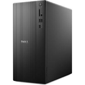 Dell Tower Desktop ECT1250 - Intel Core Ultra 7-265 Processor, Intel UHD Graphics, 16GB DDR5 5600MT/s Memory, 1TB M.2 SSD, 3.0 SD Card Reader, Wired Keyboard and Mouse, Basic Onsite Service