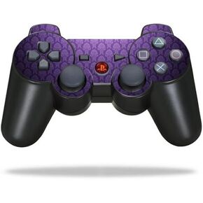 Protective Vinyl Skin Decal Skin Compatible with Sony Playstation 3 PS3 Controller wrap Sticker Skins Antique Purple