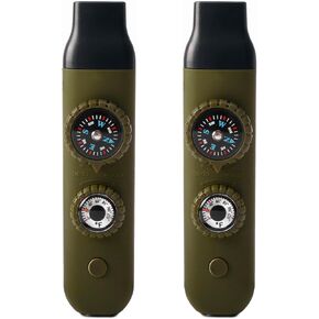 Emergency Survival Safety Whistle，Whistle for Kids with Lanyard,Compass,Thermometer,Ideal for Kayaking, Boating, Hiking, Camping, Climbing