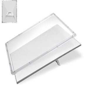 STARLINK GEN3/COVER COVERTACTION COVER MOUNT 2-in-1 ، الحماية الكاملة ، تركيب المسمار السهل ، مقاوم للحرارة ، للسطح ، السفر ، سقف السيارة ، RV ، شاحنة ، مقطورة مقاومة للماء ، مقاومة للغبار ، تأثير مقاوم