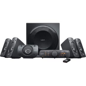 Logitech Z906 5.1 Surround Sound Speaker System - THX, Dolby Digital and DTS Digital (Renewed)