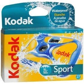 3 عبوات Kodak Sport 27 EXP 50 قدم مقاومة للماء